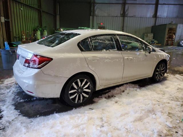 19XFB2F93EE204232 - 2014 HONDA CIVIC EXL თეთრი ფოტო 3