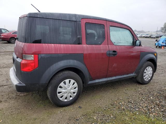 5J6YH18307L010417 - 2007 HONDA ELEMENT LX MAROON photo 3