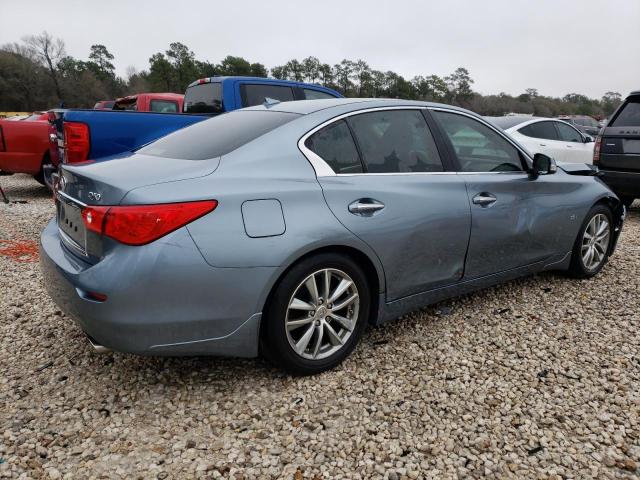 JN1EV7AP0HM735628 - 2017 INFINITI Q50 PREMIUM BLUE photo 3