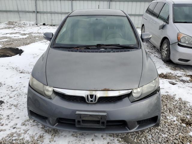 JHMFA362X9S016742 - 2009 HONDA CIVIC HYBRID GRAY photo 5