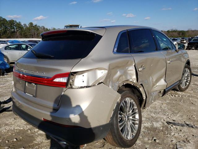 2LMPJ6LR5HBL47018 - 2017 LINCOLN MKX RESERVE GOLD photo 3