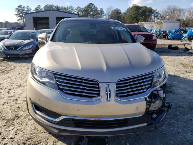 2LMPJ6LR5HBL47018 - 2017 LINCOLN MKX RESERVE Qızıl foto 5