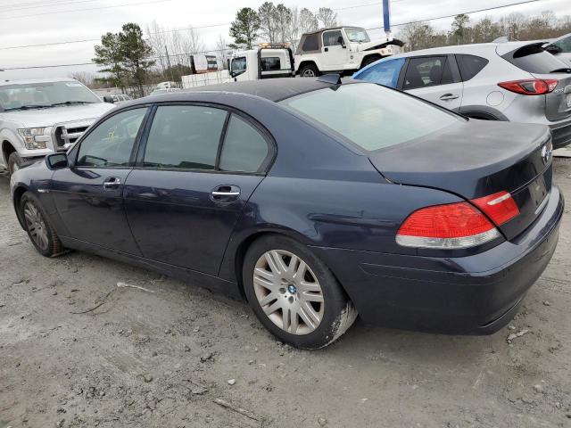 WBAHN03586DD98362 - 2006 BMW 760 LI BLUE photo 2