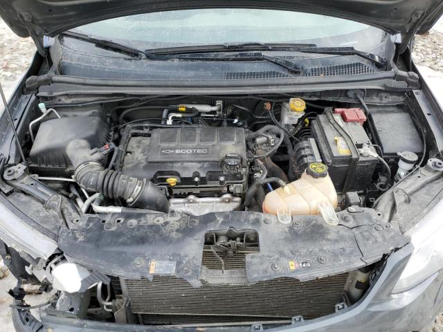 1G1JB5SB9K4135606 - 2019 CHEVROLET SONIC LS 灰色 照片 11