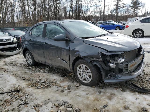 1G1JB5SB9K4135606 - 2019 CHEVROLET SONIC LS 灰色 照片 4