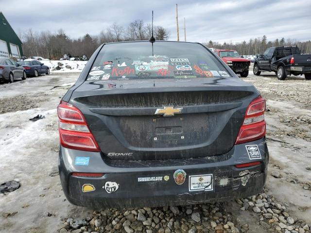 1G1JB5SB9K4135606 - 2019 CHEVROLET SONIC LS 灰色 照片 6