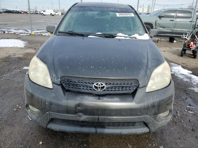 2T1KR32E26C575823 - 2006 TOYOTA COROLLA MA XR BLACK photo 5