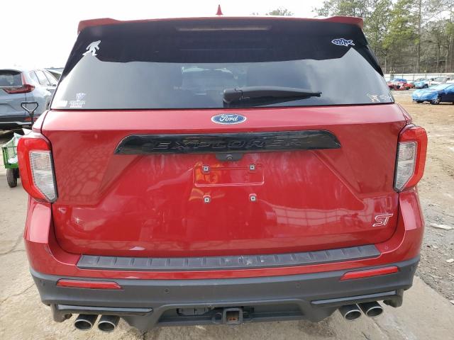 1FM5K8GC0LGA00442 - 2020 FORD EXPLORER ST RED photo 6