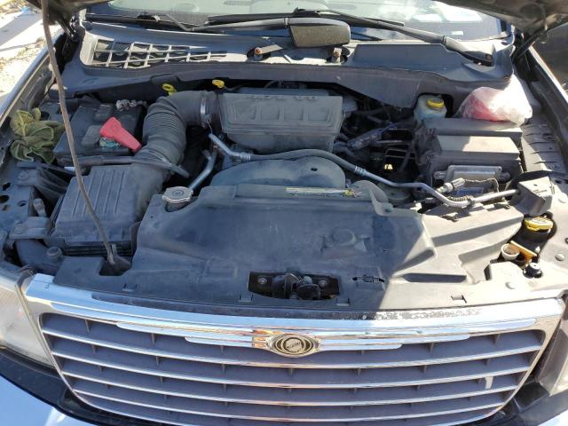 1A8HX58N18F156481 - 2008 CHRYSLER ASPEN LIMITED BLACK photo 12