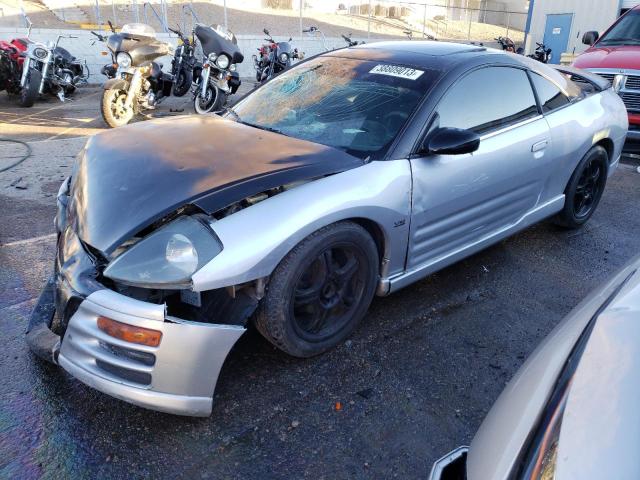 4A3AC54H41E213673 - 2001 MITSUBISHI ECLIPSE GT SILVER photo 1