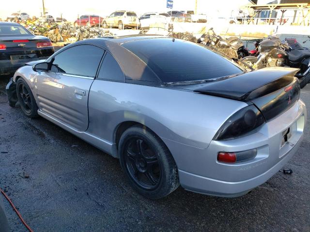 4A3AC54H41E213673 - 2001 MITSUBISHI ECLIPSE GT SILVER photo 2