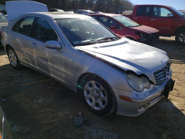 WDBRF92H06F778333 - 2006 MERCEDES-BENZ C 280 4MATIC SILVER photo 4