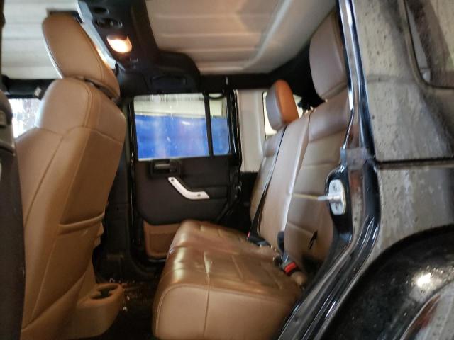 1C4HJWEG6CL119764 - 2012 JEEP WRANGLER U SAHARA BLACK photo 10