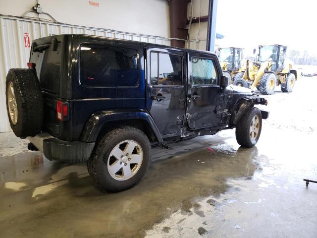 1C4HJWEG6CL119764 - 2012 JEEP WRANGLER U SAHARA BLACK photo 3