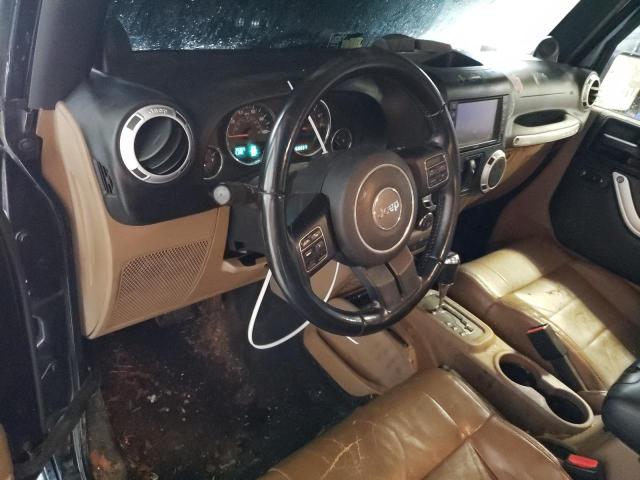 1C4HJWEG6CL119764 - 2012 JEEP WRANGLER U SAHARA BLACK photo 8