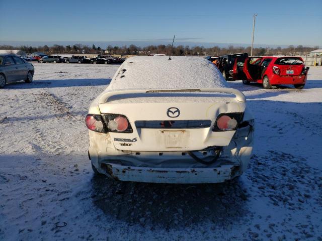 1YVHP80C575M34011 - 2007 MAZDA 6 I WHITE photo 6