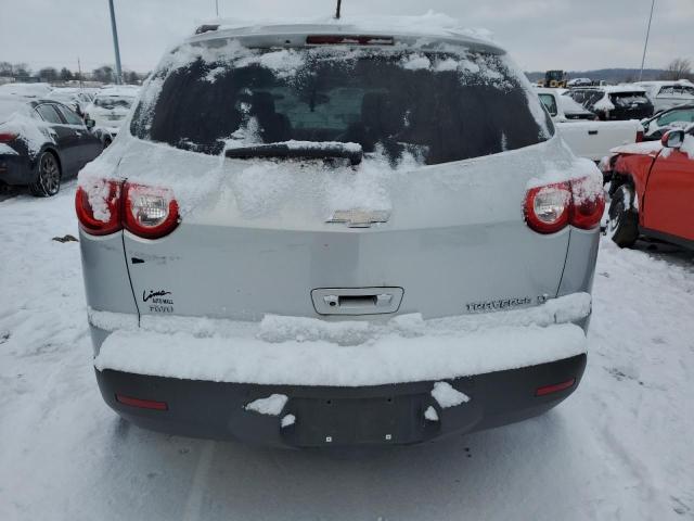 1GNKVJED6CJ116899 - 2012 CHEVROLET TRAVERSE LT SILVER photo 6