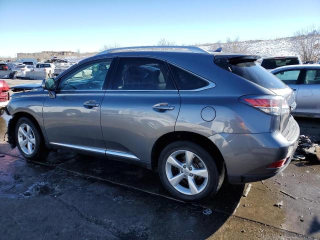 JTJBK1BA5D2033274 - 2013 LEXUS RX 350 BASE GRAY photo 2