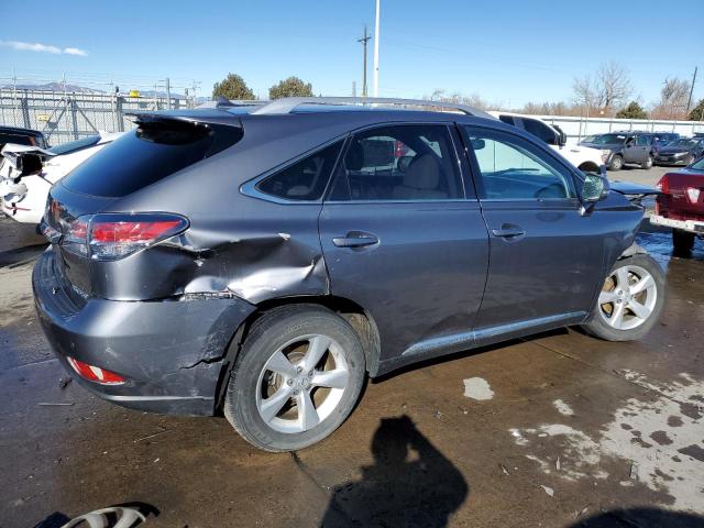 JTJBK1BA5D2033274 - 2013 LEXUS RX 350 BASE GRAY photo 3