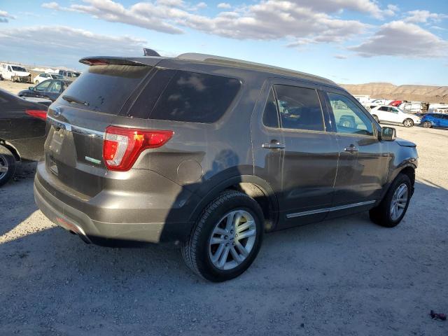 1FM5K7DHXHGC36727 - 2017 FORD EXPLORER XLT GRAY photo 3