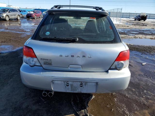 JF1GG29694G813725 - 2004 SUBARU IMPREZA WRX SILVER photo 6