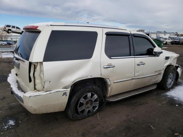 1GYFK63837R355379 - 2007 CADILLAC ESCALADE LUXURY WHITE photo 3