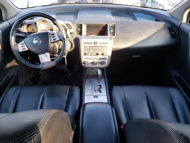 JN8AZ08W83W234895 - 2003 NISSAN MURANO SL SILVER photo 8