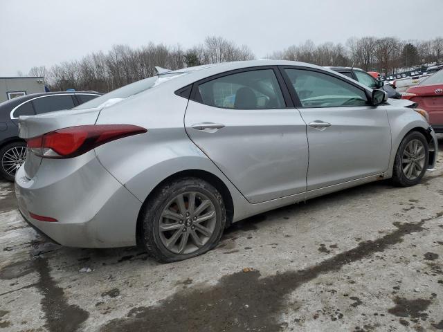 KMHDH4AE2EU028986 - 2014 HYUNDAI ELANTRA SE SILVER photo 3