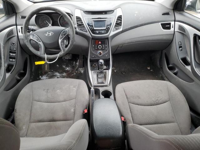 KMHDH4AE2EU028986 - 2014 HYUNDAI ELANTRA SE SILVER photo 8