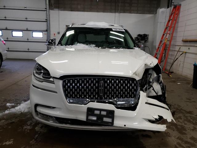 5LM5J9XC8MGL14640 - 2021 LINCOLN AVIATOR BLACK LABEL WHITE photo 5