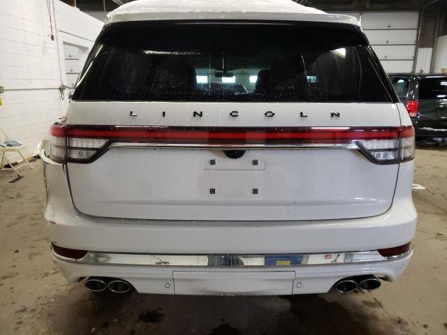 5LM5J9XC8MGL14640 - 2021 LINCOLN AVIATOR BLACK LABEL WHITE photo 6