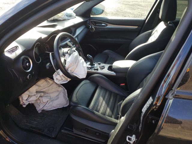 ZASPAKBN8L7C82892 - 2020 ALFA ROMEO STELVIO TI 黑色 照片 7