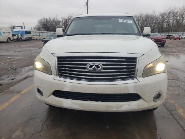 JN8AZ2NE6B9004454 - 2011 INFINITI QX56 WHITE photo 5