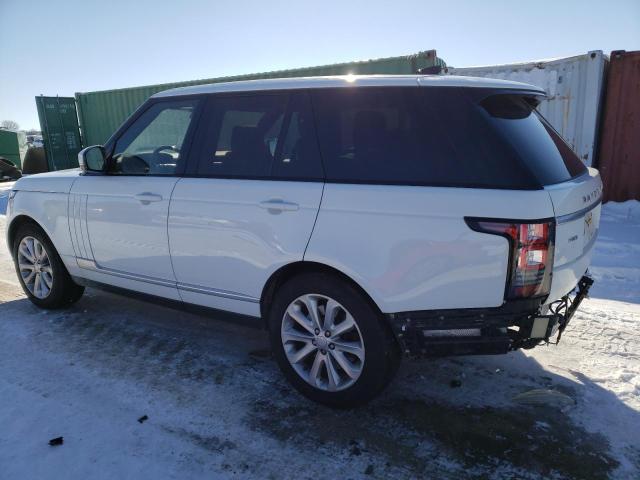 SALGS2FV3HA379615 - 2017 LAND ROVER RANGE ROVE HSE WHITE photo 2