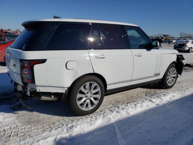 SALGS2FV3HA379615 - 2017 LAND ROVER RANGE ROVE HSE WHITE photo 3