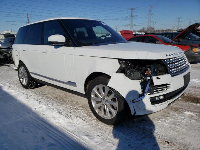 SALGS2FV3HA379615 - 2017 LAND ROVER RANGE ROVE HSE WHITE photo 4