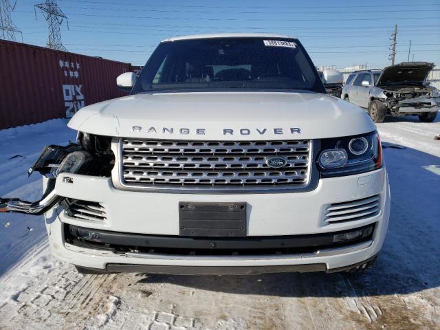 SALGS2FV3HA379615 - 2017 LAND ROVER RANGE ROVE HSE WHITE photo 5