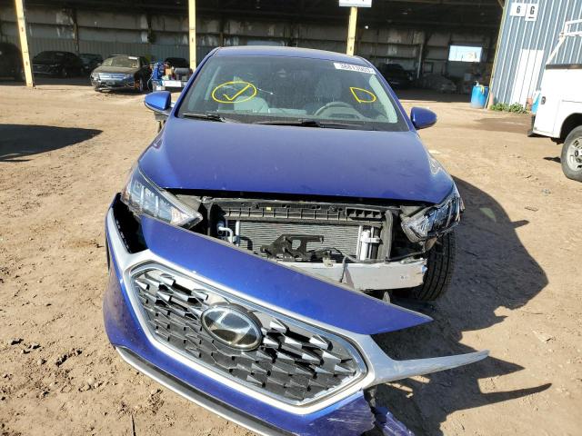 KMHC85LC4NU283300 - 2022 HYUNDAI IONIQ SEL BLUE photo 5