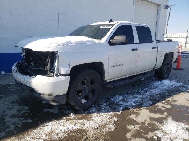 3GCUKPEC1JG340407 - 2018 CHEVROLET SILVERADO K1500 CUSTOM WHITE photo 1