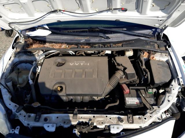 1NXBU40E99Z147869 - 2009 TOYOTA COROLLA BASE WHITE photo 11