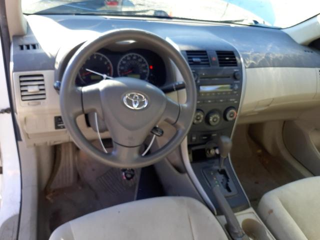 1NXBU40E99Z147869 - 2009 TOYOTA COROLLA BASE WHITE photo 8