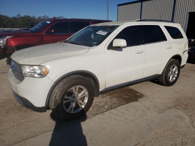 1C4RDHDG2CC191280 - 2012 DODGE DURANGO CREW WHITE photo 1