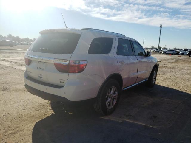 1C4RDHDG2CC191280 - 2012 DODGE DURANGO CREW WHITE photo 3