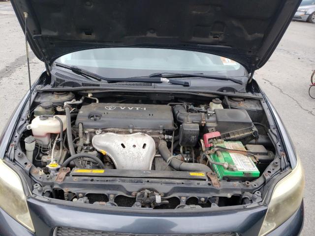 JTKDE177870192587 - 2007 TOYOTA SCION TC ნაცრისფერი ფოტო 11