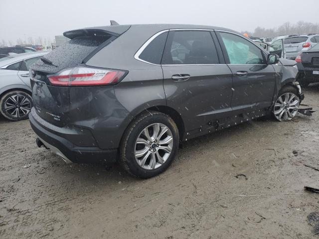 2FMPK4K92KBC59081 - 2019 FORD EDGE TITANIUM GRAY photo 3