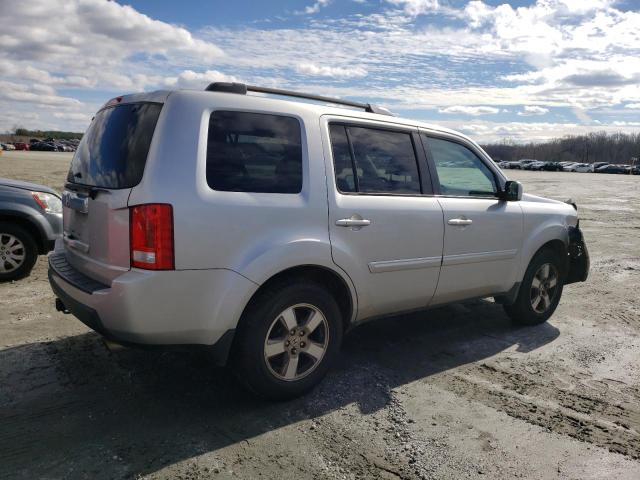 5FNYF3H47BB007557 - 2011 HONDA PILOT EX SILVER photo 3