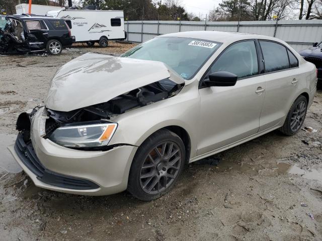 3VW2K7AJ0EM219433 - 2014 VOLKSWAGEN JETTA BASE Bej foto 1