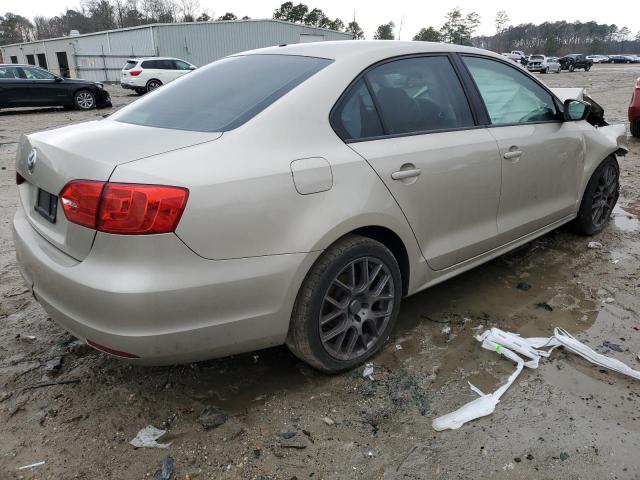 3VW2K7AJ0EM219433 - 2014 VOLKSWAGEN JETTA BASE Bej foto 3