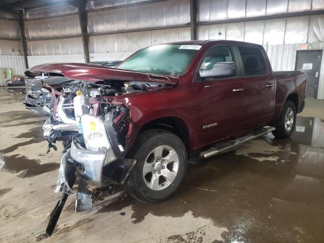 1C6RRFFG9KN727719 - 2019 RAM 1500 BIG H MAROON photo 1