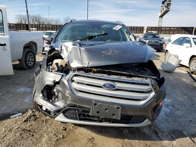 1FMCU9J91KUA32210 - 2019 FORD ESCAPE TITANIUM GRAY photo 5